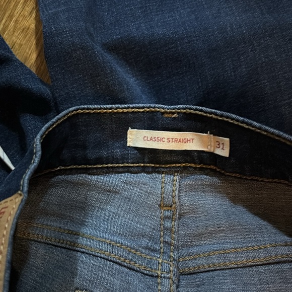 Men’s Levi Strauss‎ Straight Classic Jeans - Picture 5 of 6